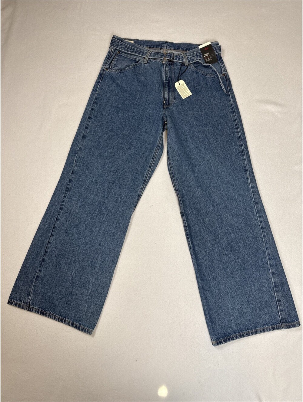 Levi’s Premium Twisted Baggy Wide Leg Men’s Jeans 36x34 Brand New Sold Out Rare